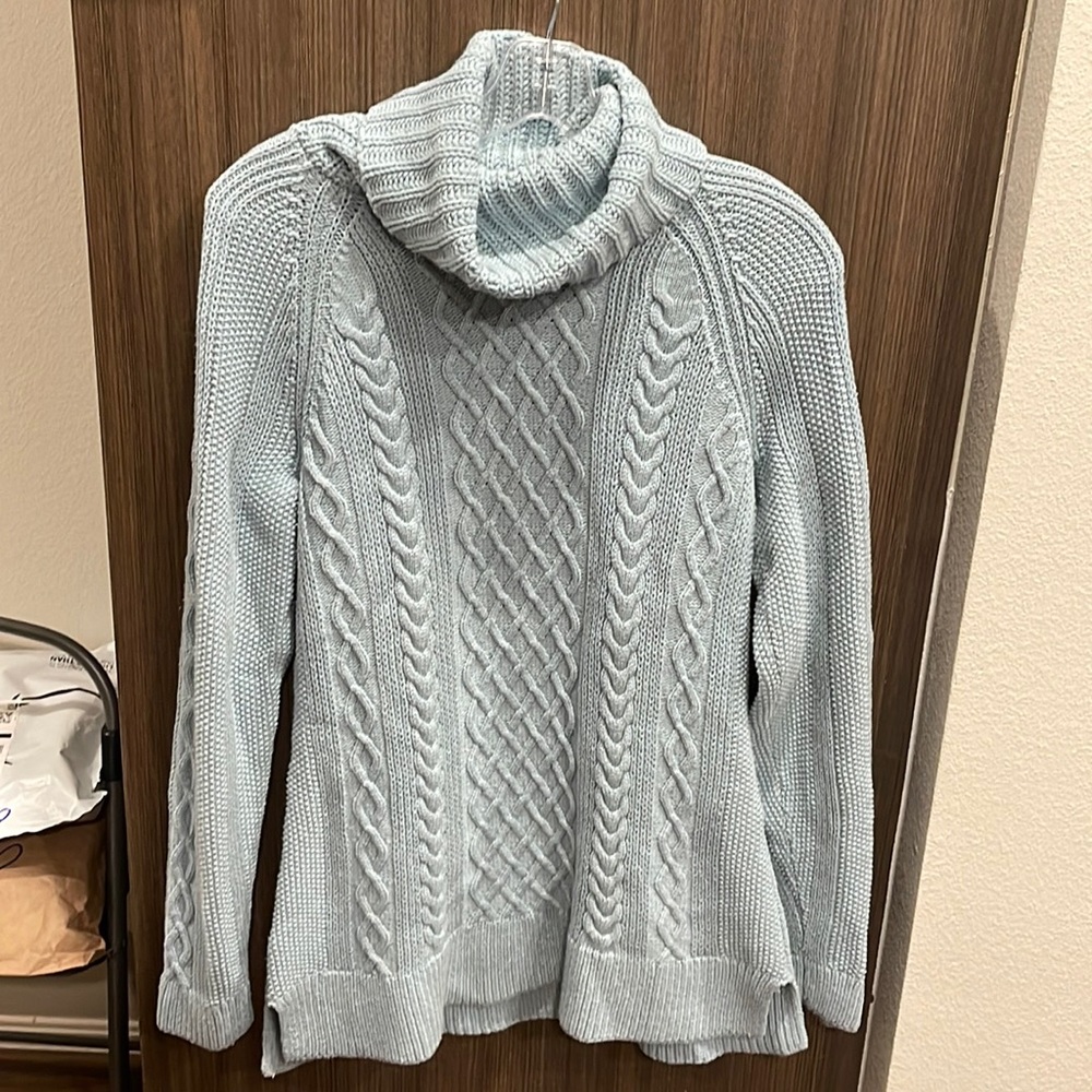 Talbots Chunky Turtle Neck Sweater